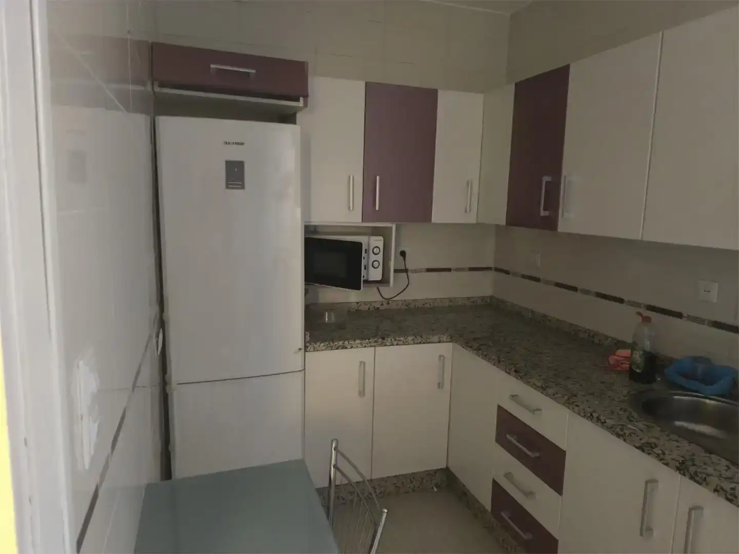 Küche von Wohnung zur Miete in  Granada Capital mit Balkon
