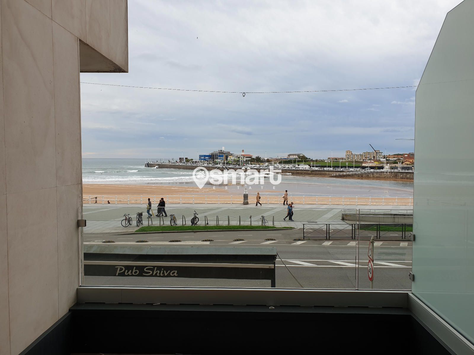 Vista exterior de Pis en venda en Gijón  amb Calefacció i Terrassa