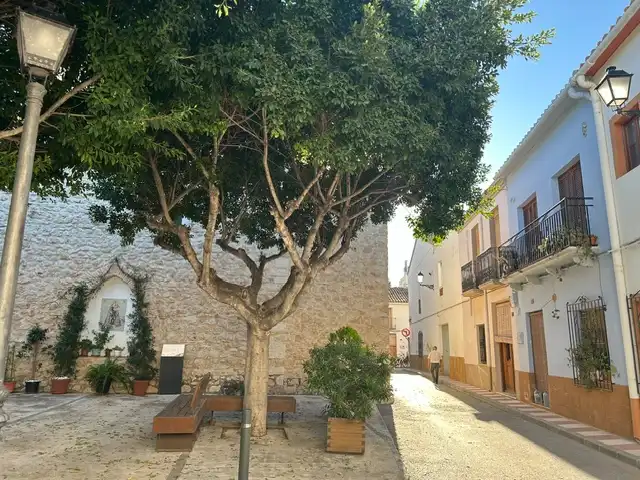 Vista exterior de Terreno en venta en Senija