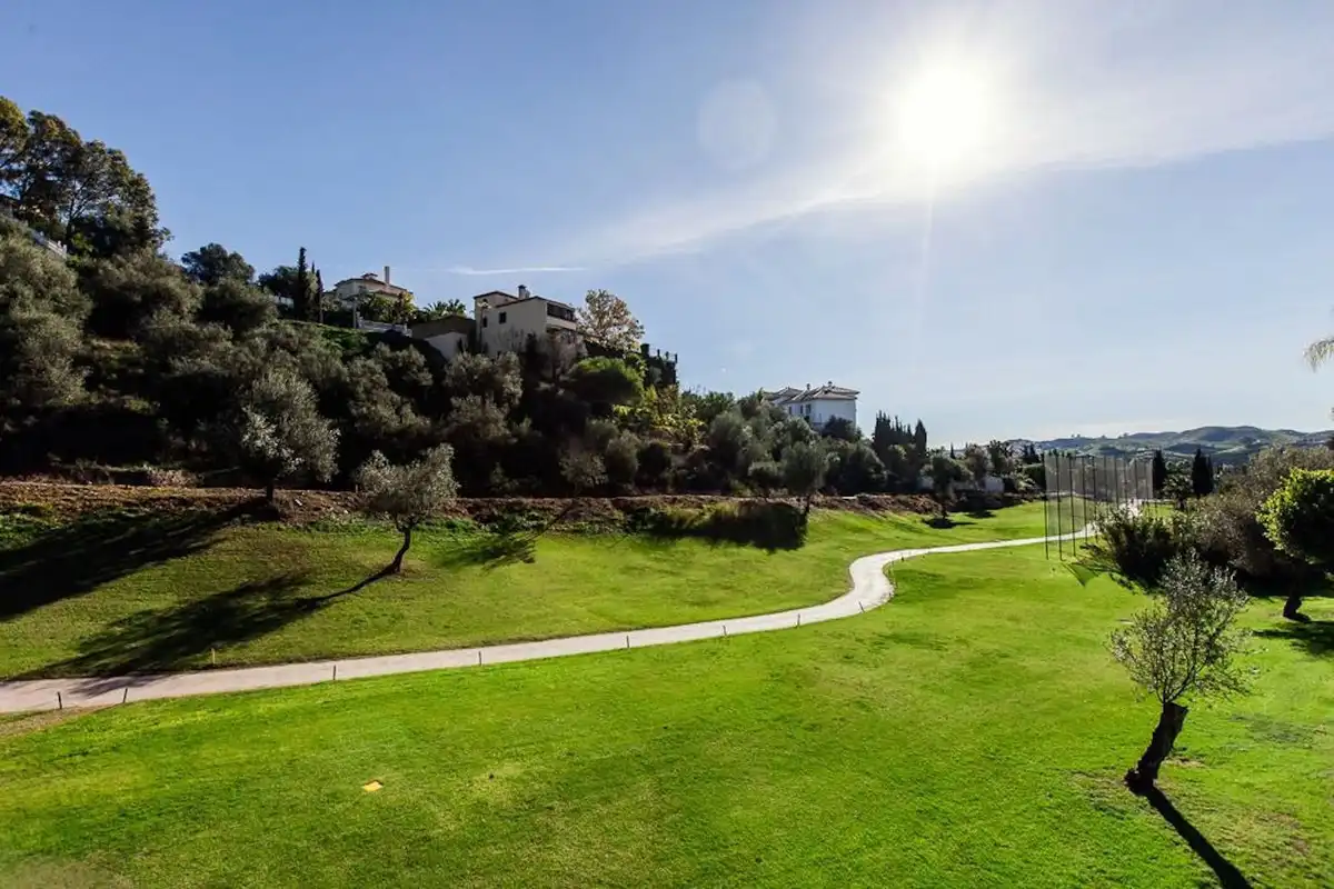 Garden of Houses for rent in Mijas  with Air Conditioner, Private garden and Terrace