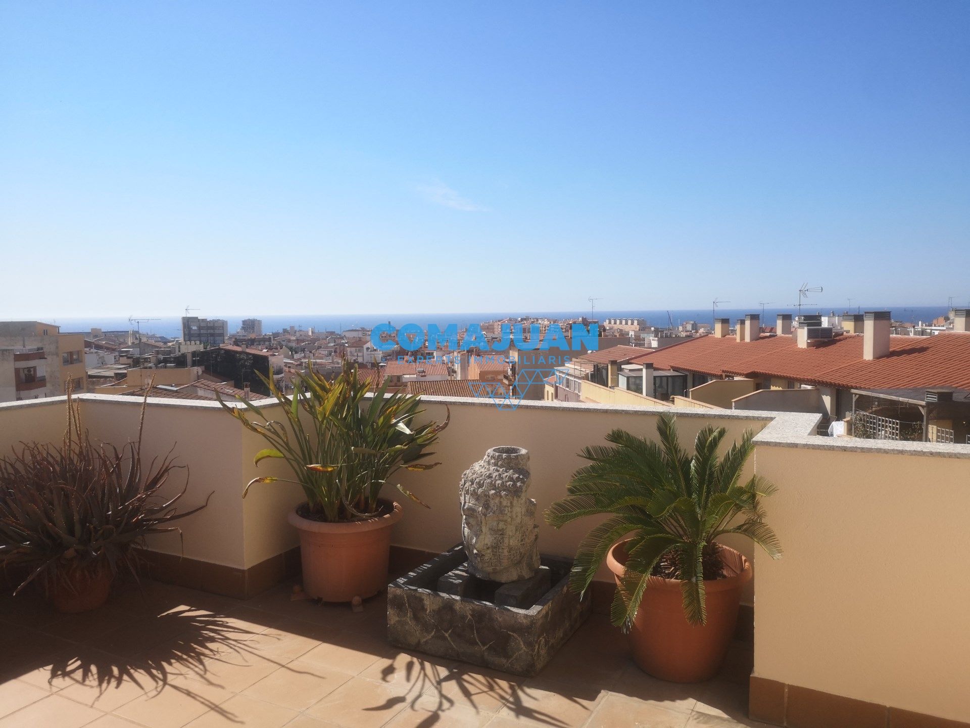 Terrassa de Pis de lloguer en Mataró amb Aire condicionat, Calefacció i Terrassa