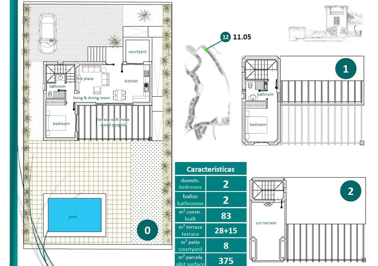Chalet con piscina en venta en Campo de Murcia, imagen 15