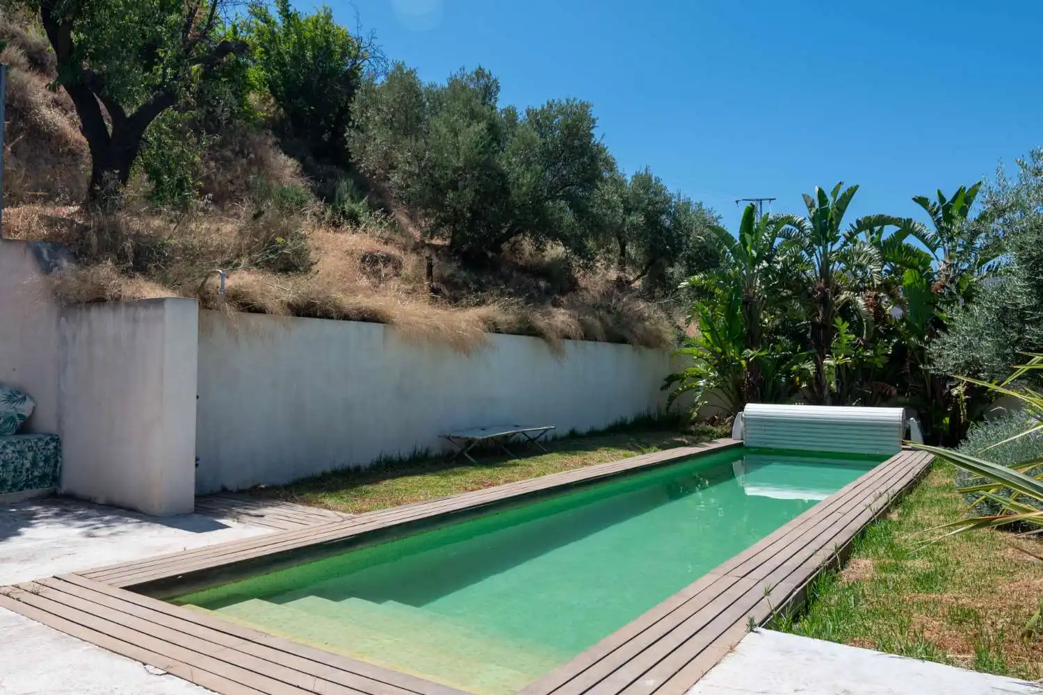 Piscina de Finca rústica en venda en Lecrín amb Piscina