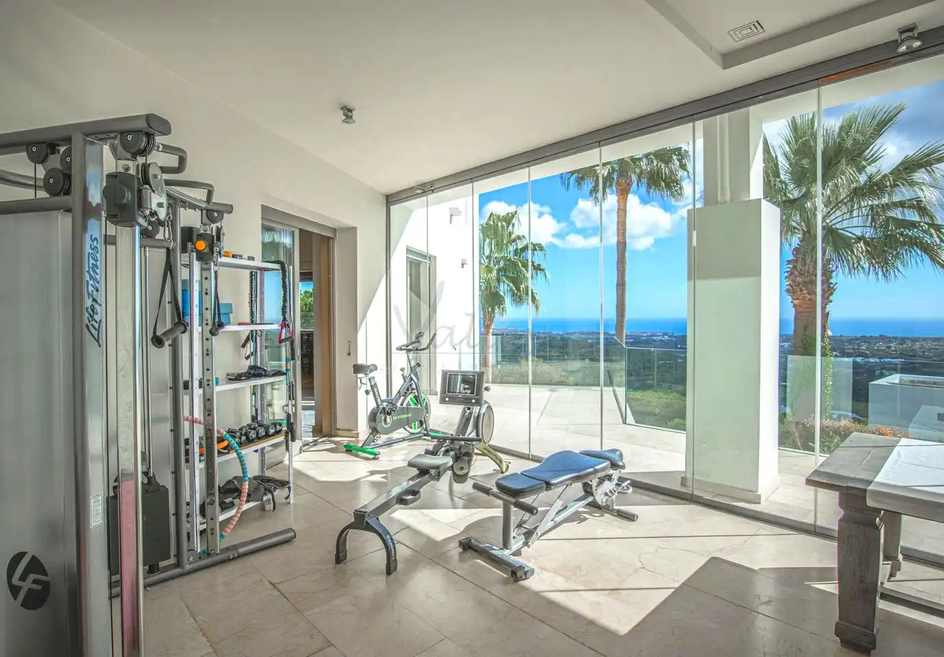Sala de estar de Casa o chalet de alquiler en Sotogrande con Aire acondicionado, Jardín privado y Terraza