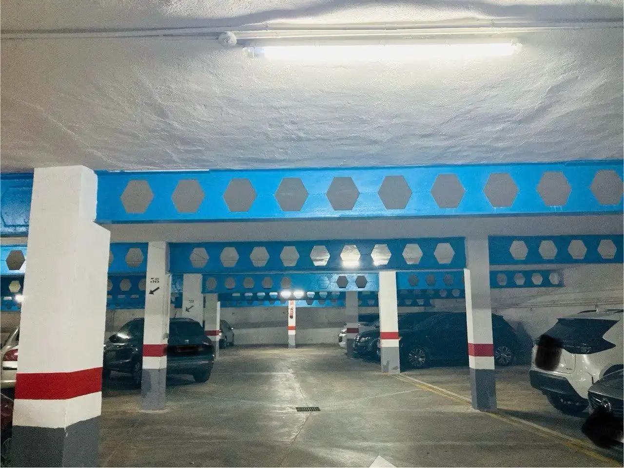 Parking of Flat for sale in Sueca  with Air Conditioner, Private garden and Storage room