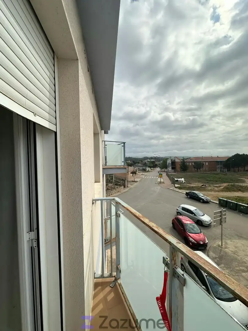 Terraza de Piso de alquiler en Arcas del Villar con Calefacción, Trastero y Amueblado
