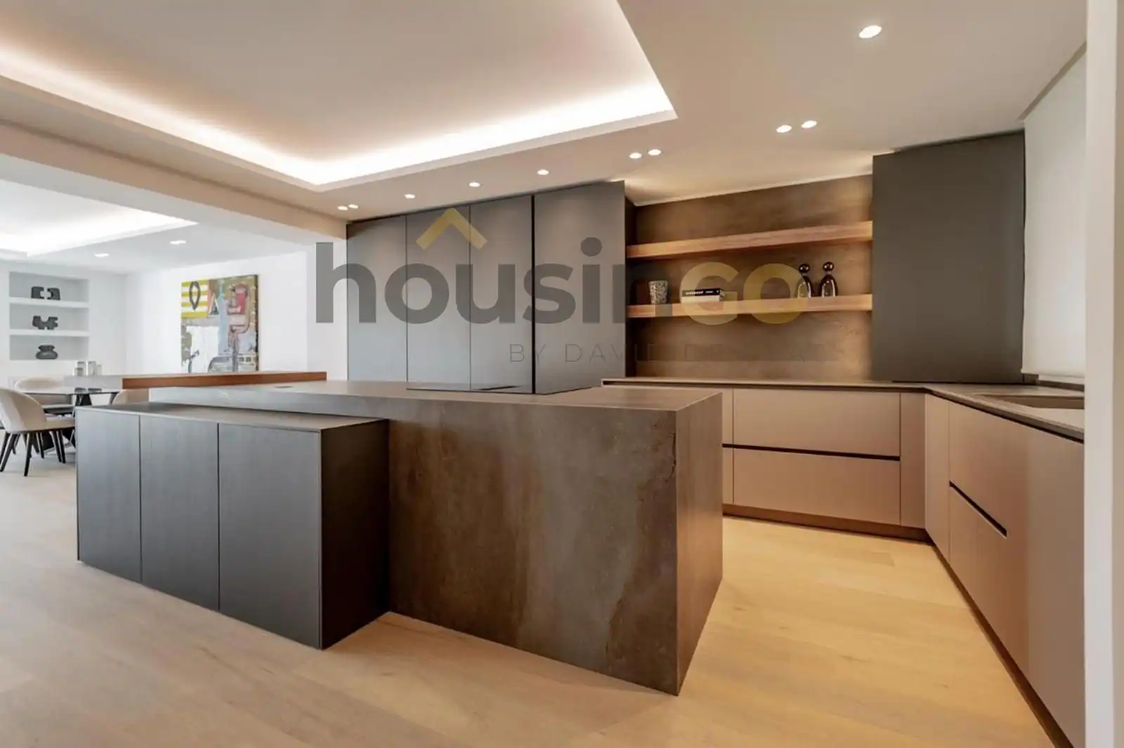 Kitchen of Flat for sale in Madrid  with Air Conditioner, Heating and Terrace