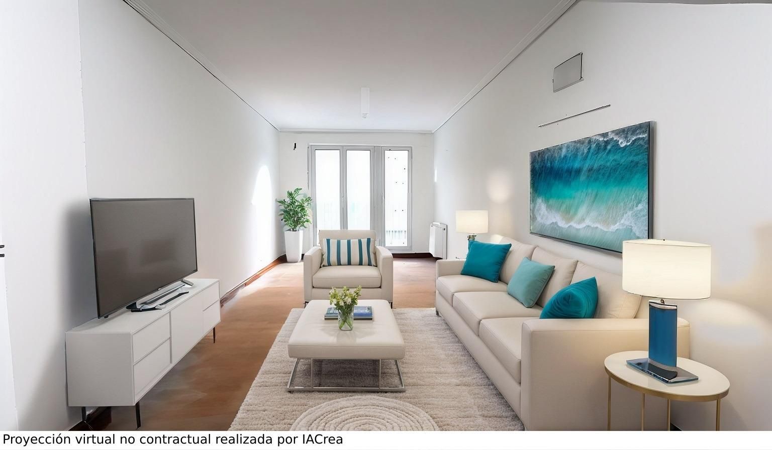 Living room of Flat for sale in Bilbao   with Heating and Storage room