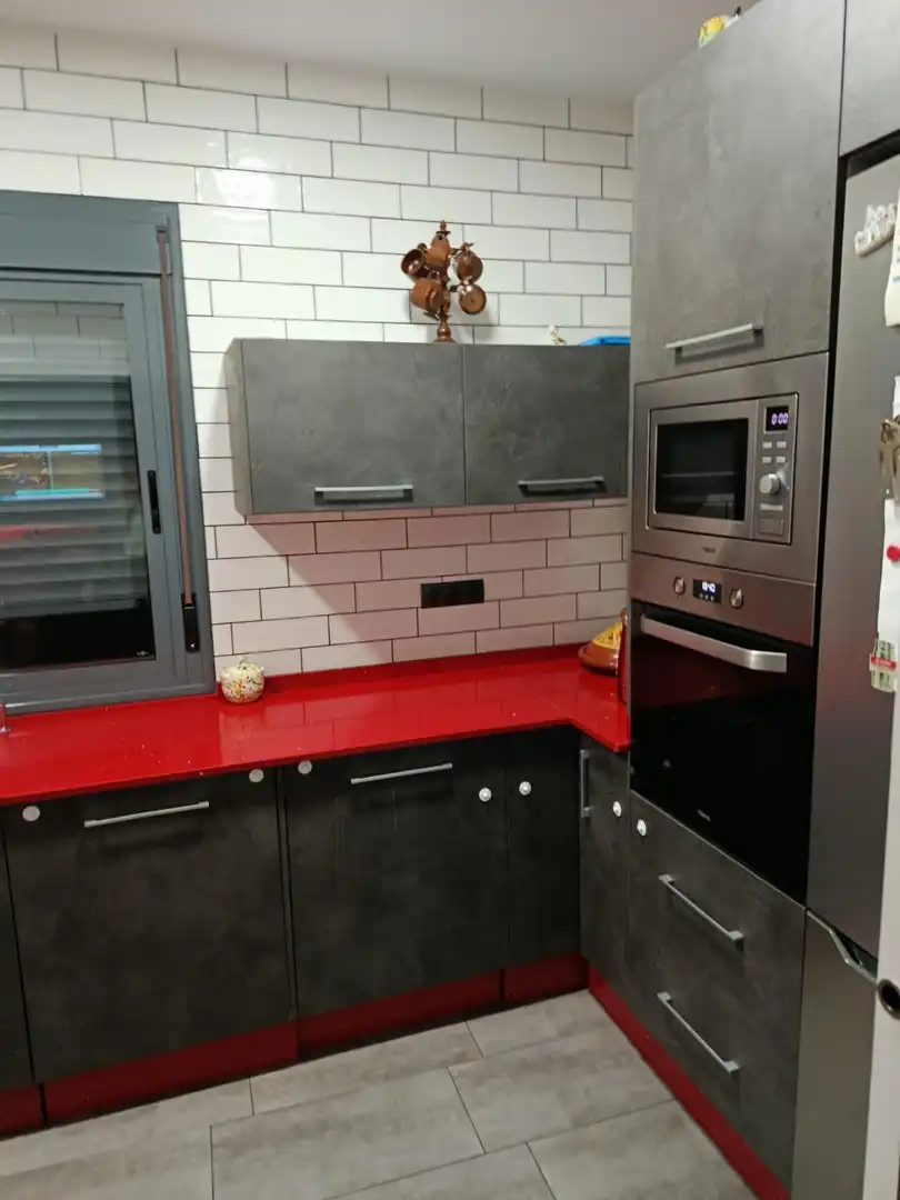 Cuina de Casa o xalet en venda en Rociana del Condado amb Aire condicionat