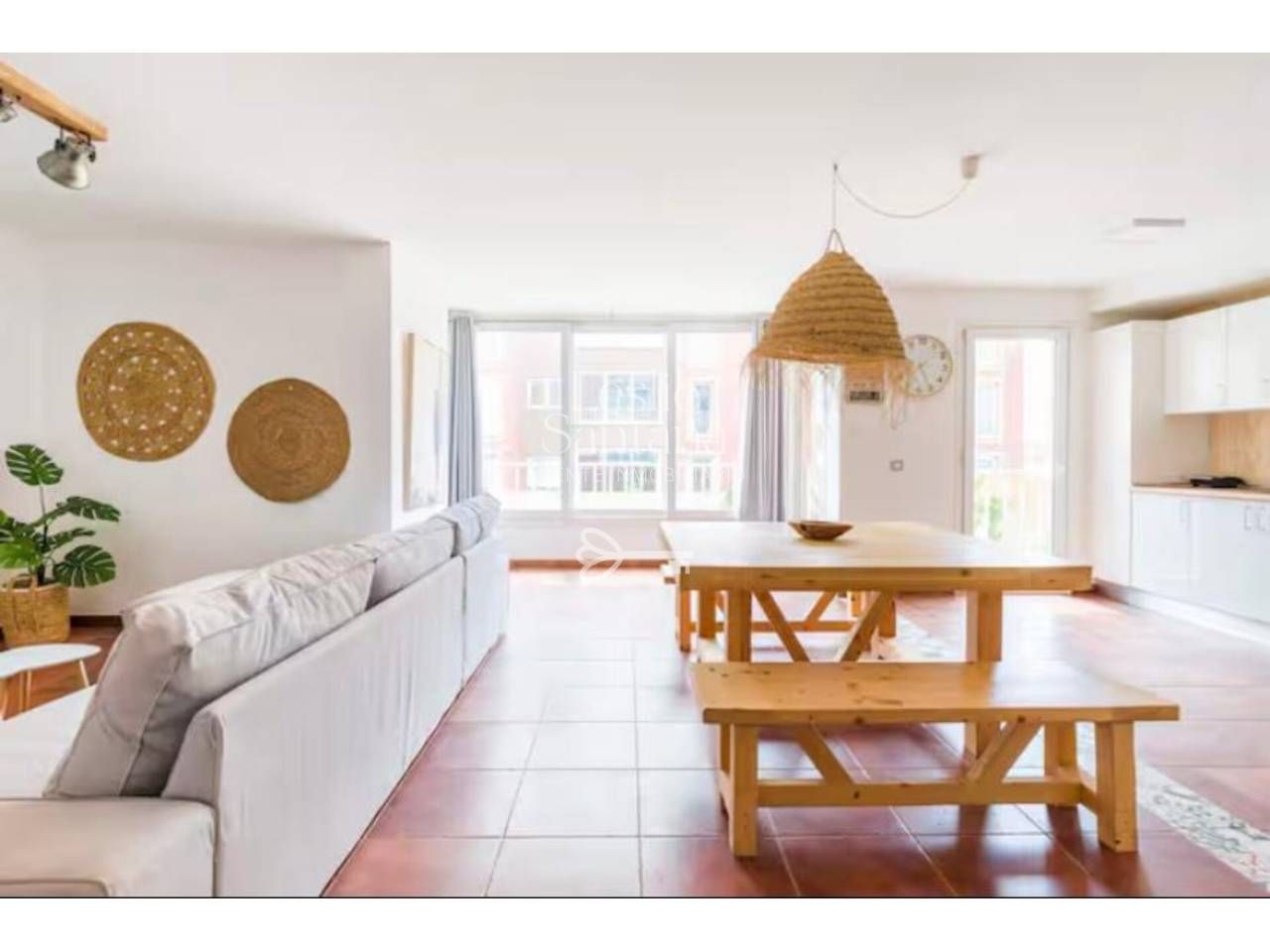 Exterior view of Apartment for sale in La Oliva  with Furnished and Community pool