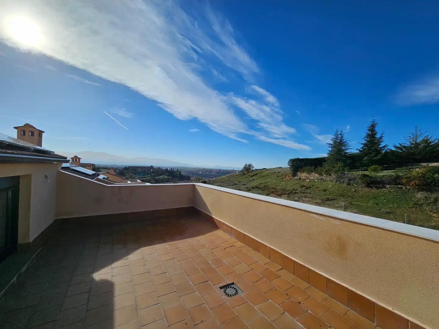 Terrassa de Casa o xalet de lloguer en La Lastrilla  amb Aire condicionat, Calefacció i Jardí privat