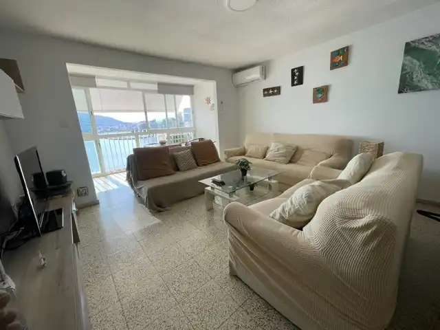 Living room of Flat for rent in Alicante / Alacant  with Air Conditioner, Heating and Furnished