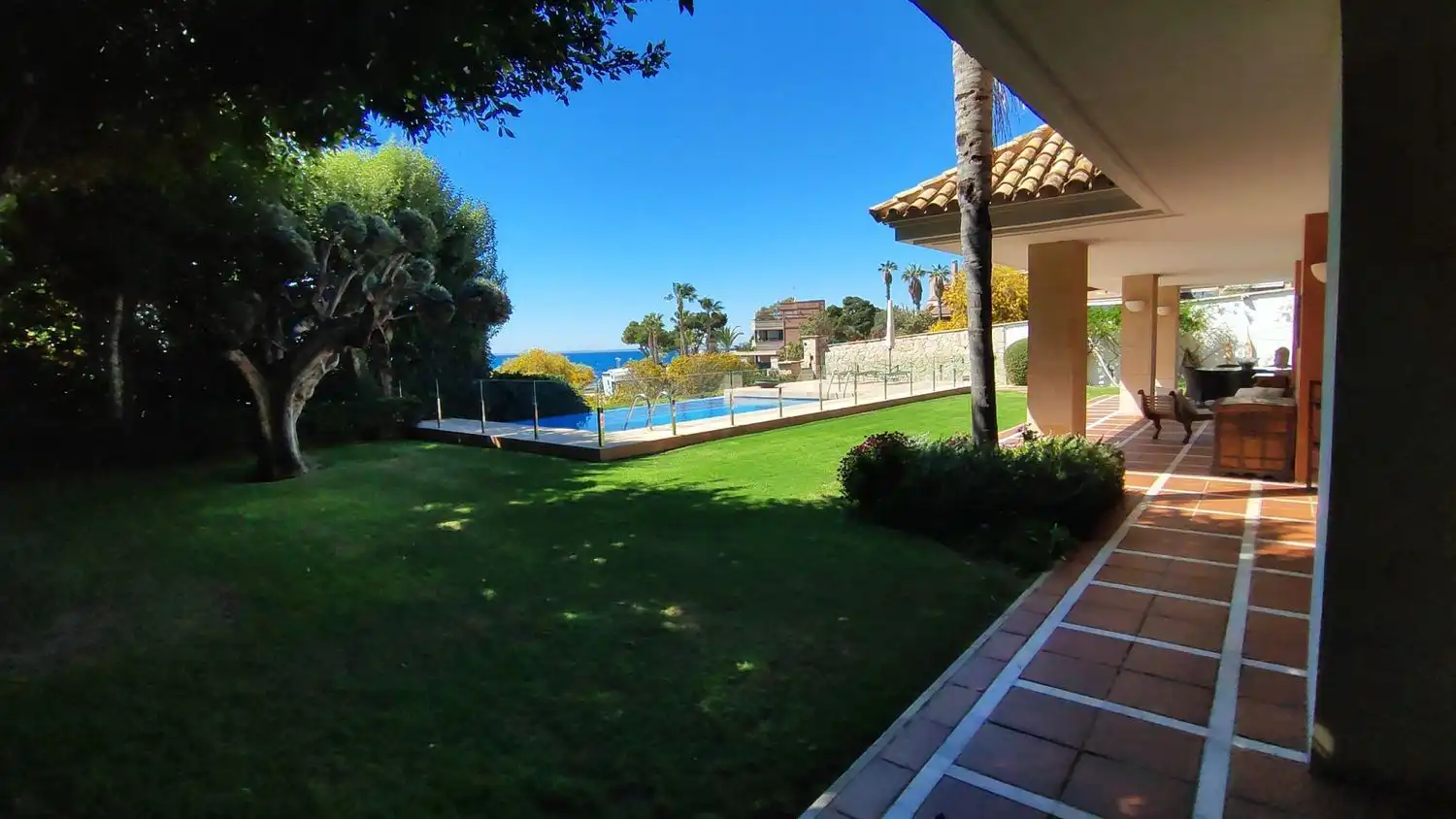 Jardín de Casa o chalet en venta en Alicante / Alacant con Calefacción, Jardín privado y Terraza