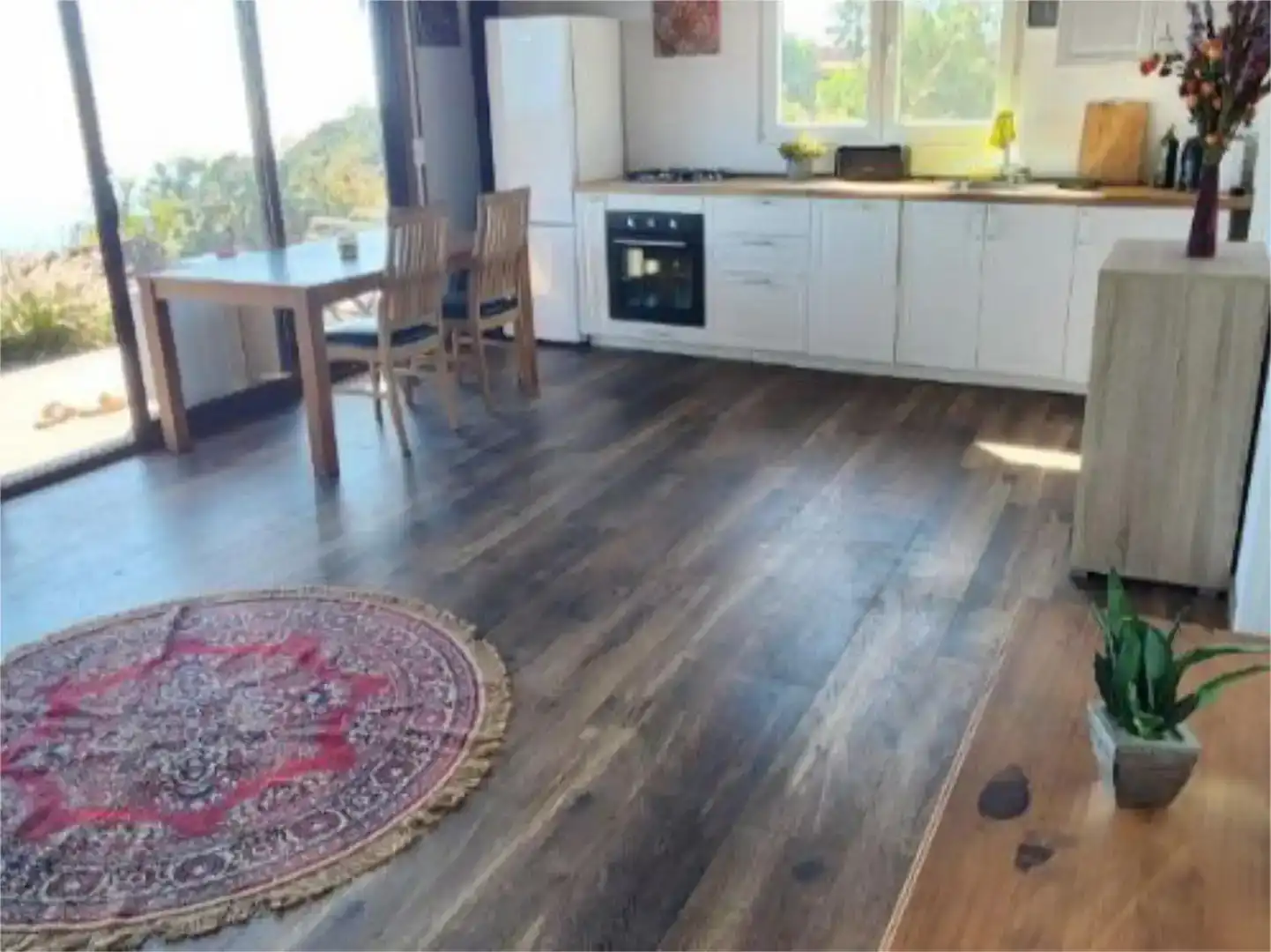 Kitchen of Flat for sale in Guía de Isora  with Air Conditioner, Private garden and Storage room
