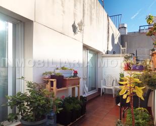 Balcony of Flat for sale in Sant Boi de Llobregat  with Parquet flooring, Terrace and Furnished