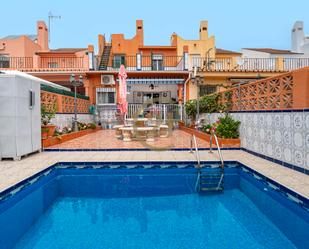 Swimming pool of Single-family semi-detached for sale in Marbella  with Terrace and Swimming Pool