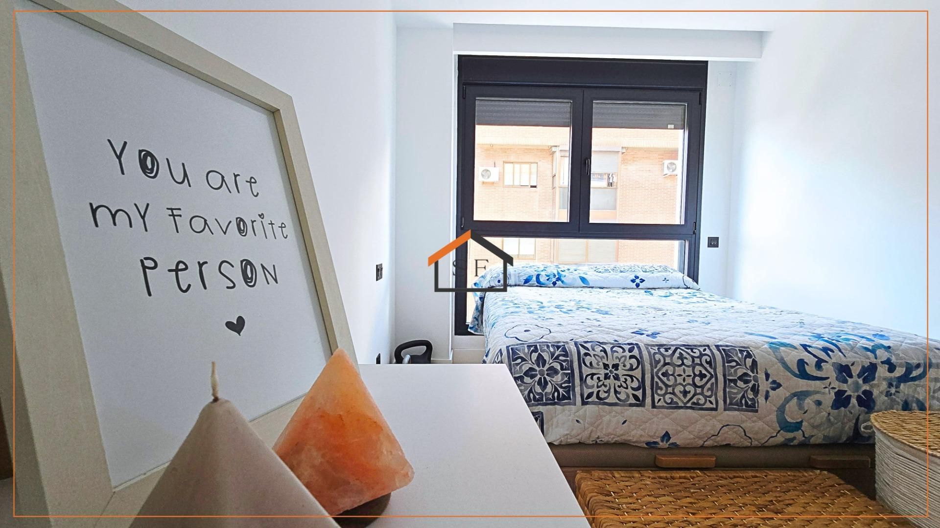 Bedroom of Flat to rent in  Madrid Capital  with Heating, Storage room and Community pool
