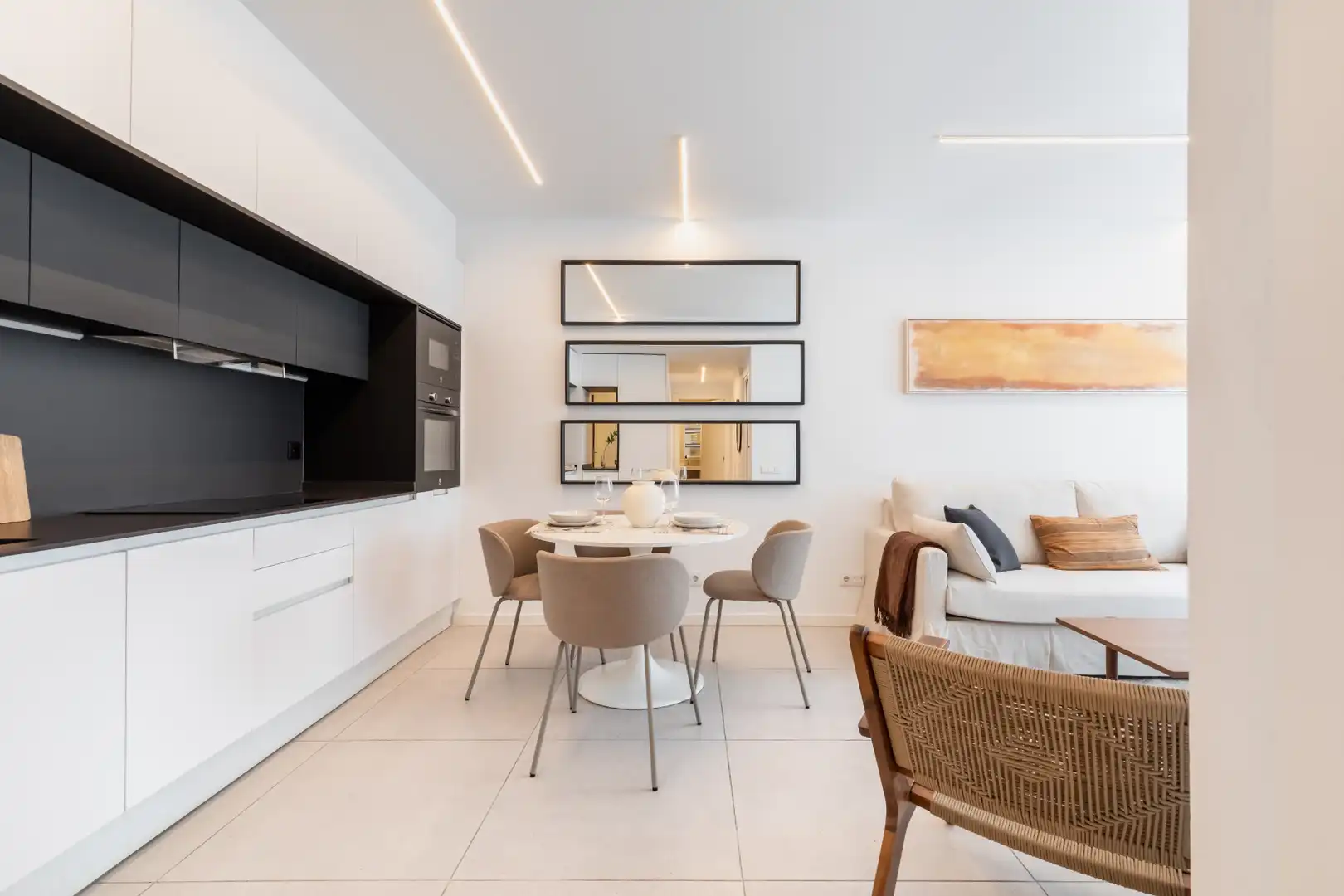 Sala de estar de Piso en venta en Badalona con Terraza y Trastero