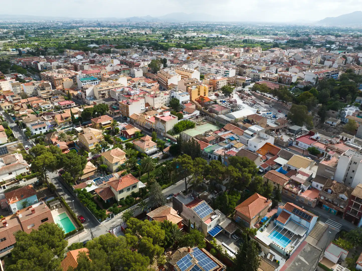 Vista exterior de Residencial en venda en Murcia