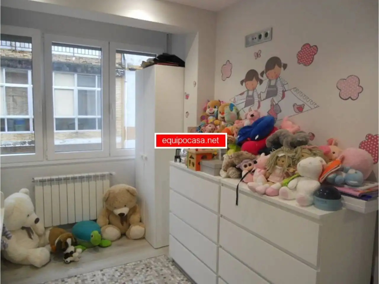 Schlafzimmer von Wohnung zum Verkauf in Lugo mit Heizung, Parkett und Abstellraum