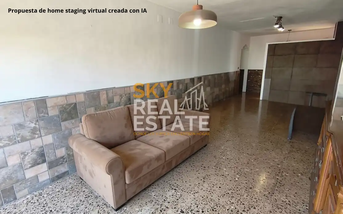 Sala d'estar de Pis en venda en Catarroja amb Traster