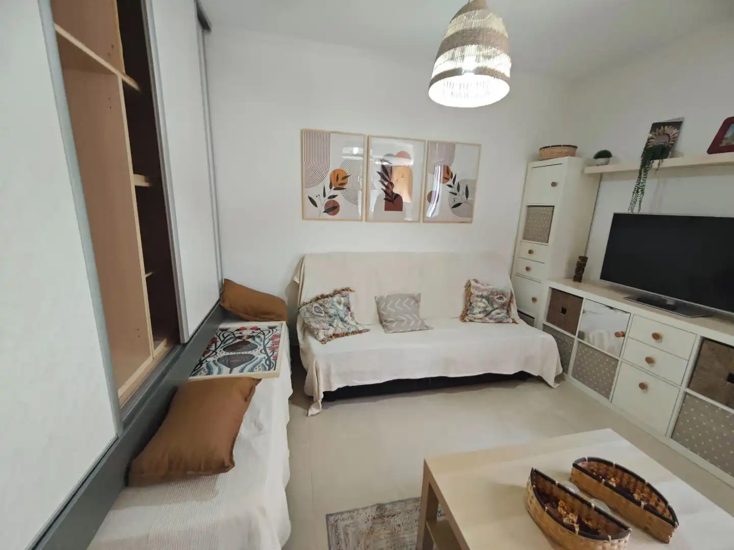 Wohnzimmer von Loft zum Verkauf in Murcia mit Privatgarten und Möbliert