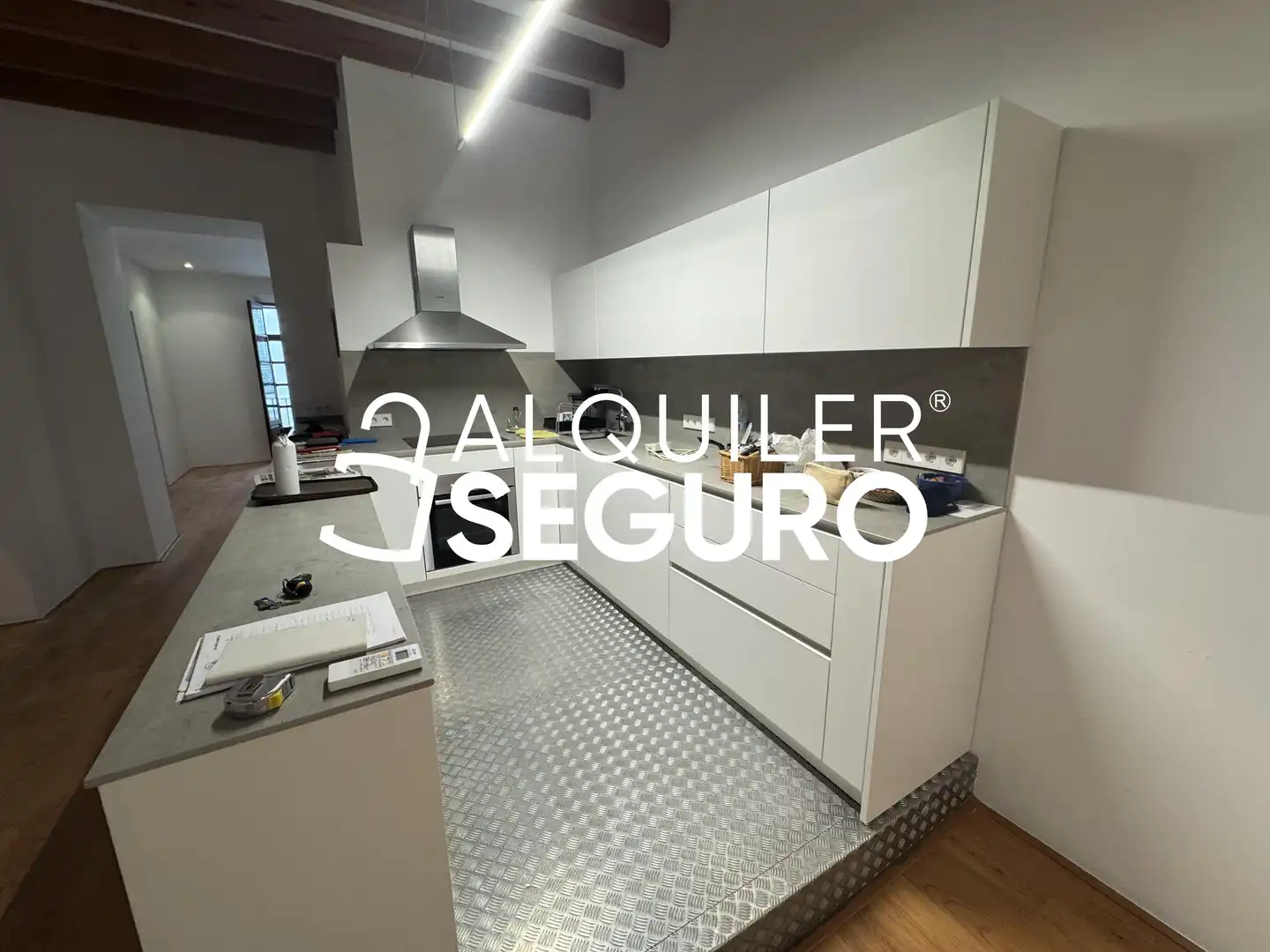Küche von Wohnung zur Miete in  Palma de Mallorca