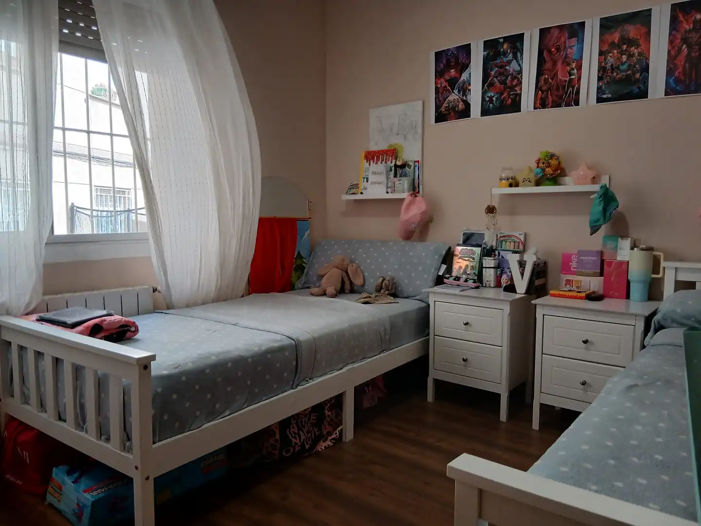 Schlafzimmer von Erdgeschoss zum Verkauf in Santa Perpètua de Mogoda mit Klimaanlage, Heizung und Terrasse
