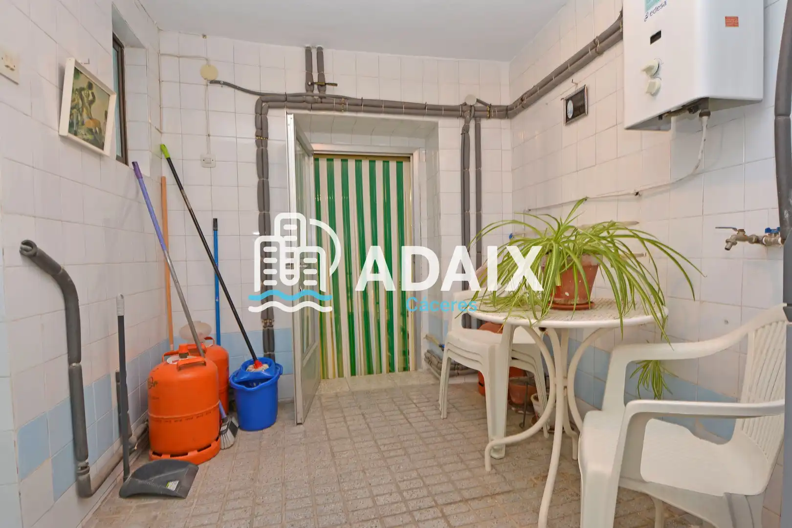 Jardín de Casa adosada en venta en Aldea del Cano con Calefacción, Terraza y Trastero