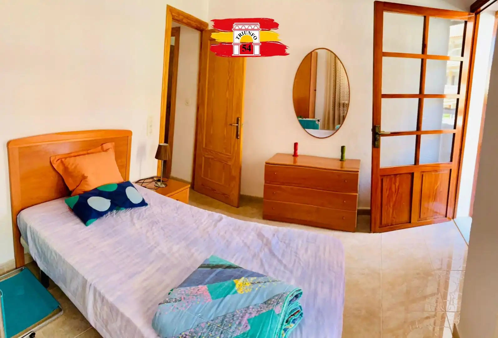 Habitación de Casa o chalet en venta en Pilar de la Horadada con Jardín privado, Terraza y Amueblado