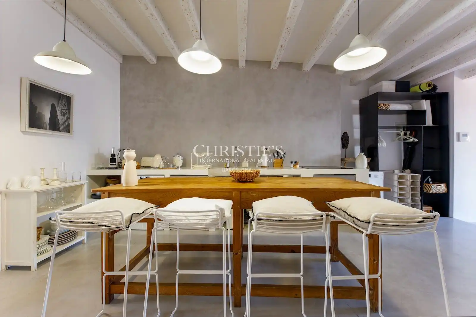 Cocina de Piso en venta en Barcelona con Terraza