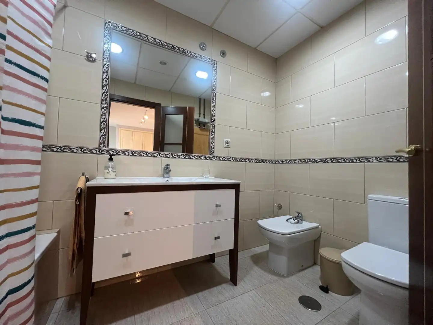 Badezimmer von Wohnung zur Miete in Los Realejos mit Terrasse, Abstellraum und Balkon