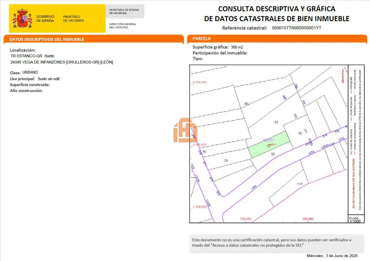 Residential for sale in Vega de Infanzones
