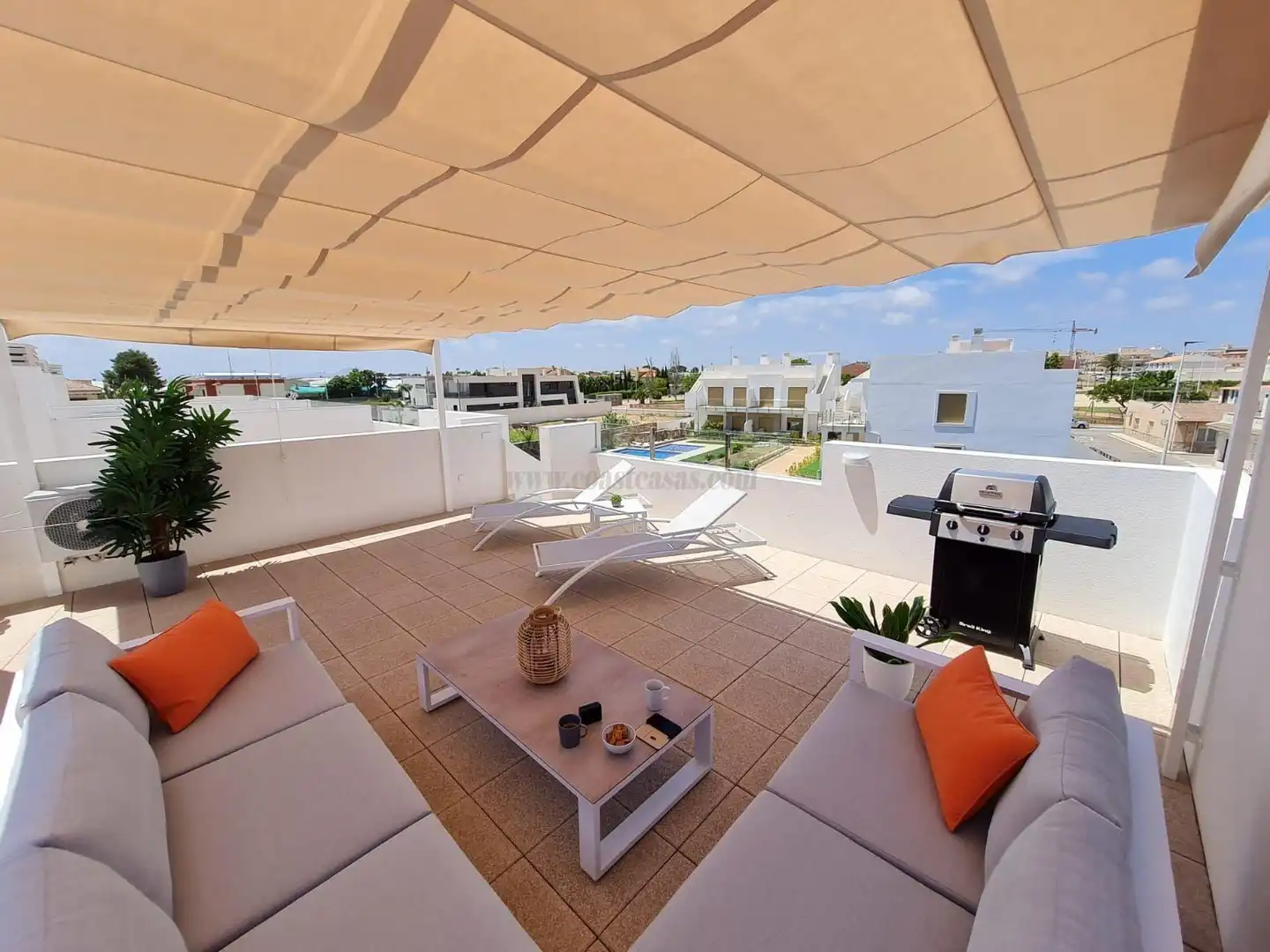 Terraza de Apartamento en venta en Pilar de la Horadada con Aire acondicionado, Calefacción y Terraza