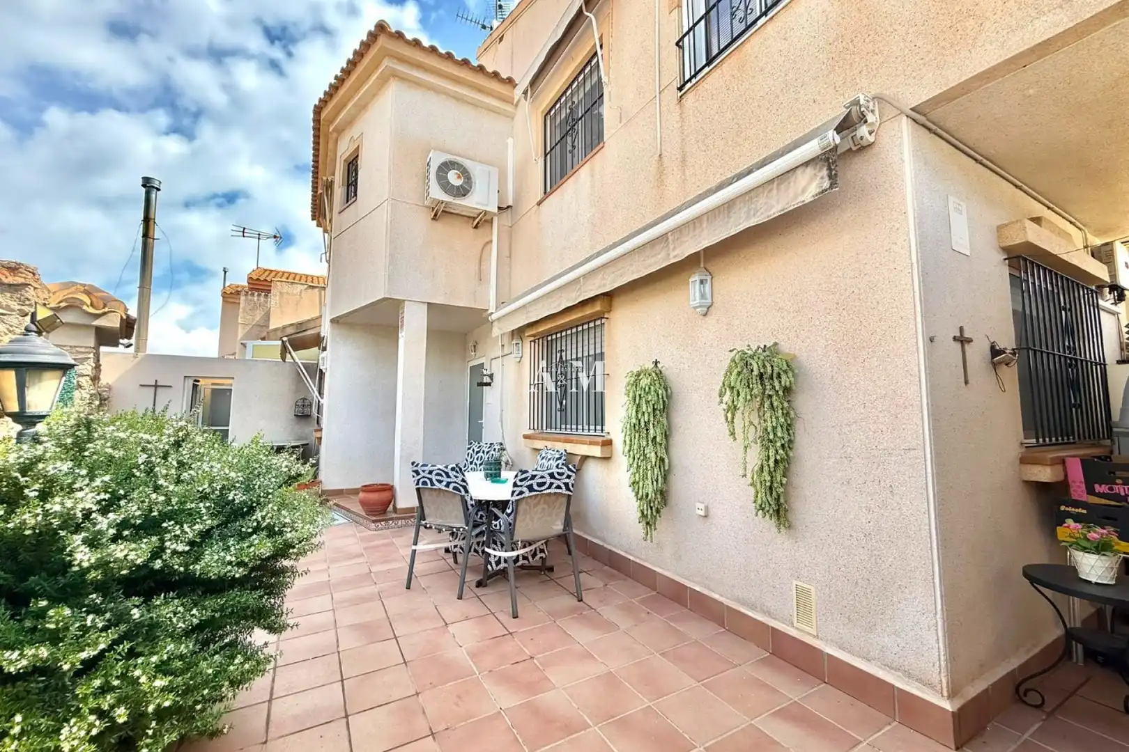 Terrassa de Casa adosada en venda en San Javier amb Aire condicionat, Calefacció i Jardí privat