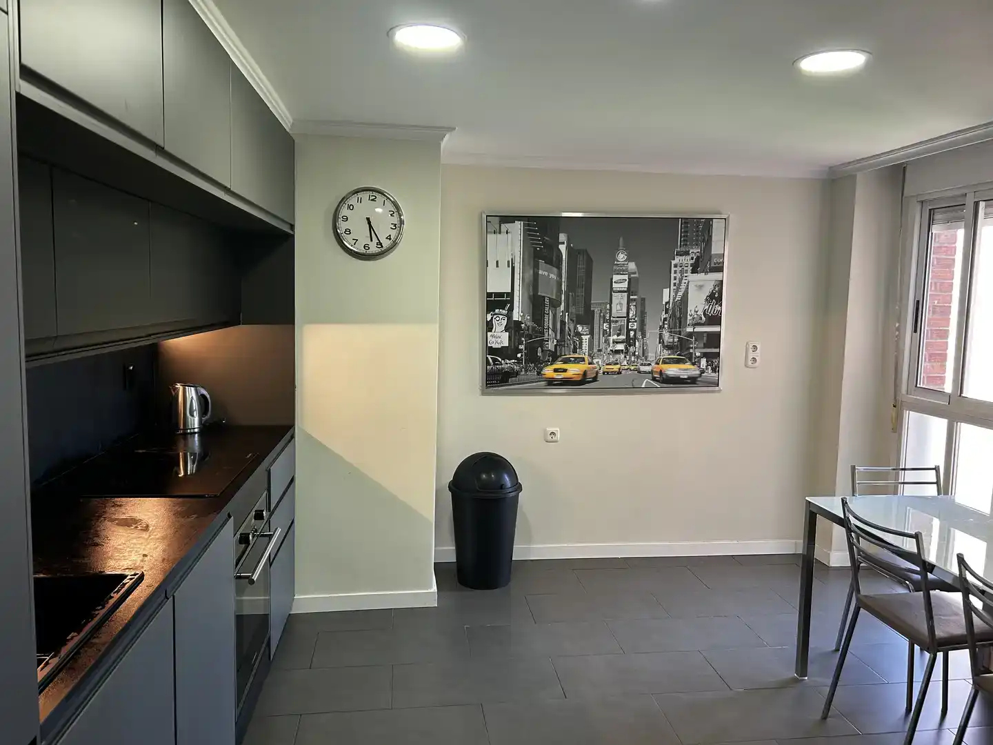 Cocina de Piso para compartir en Murcia con Aire acondicionado, Parquet y Amueblado