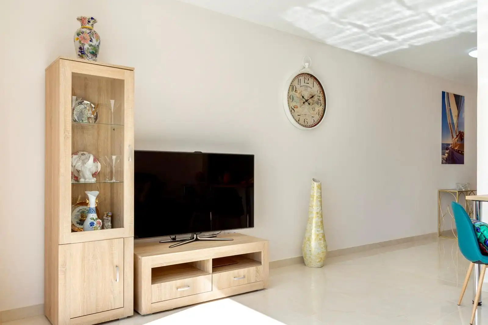 Sala de estar de Piso en venta en Adeje con Aire acondicionado, Terraza y Amueblado