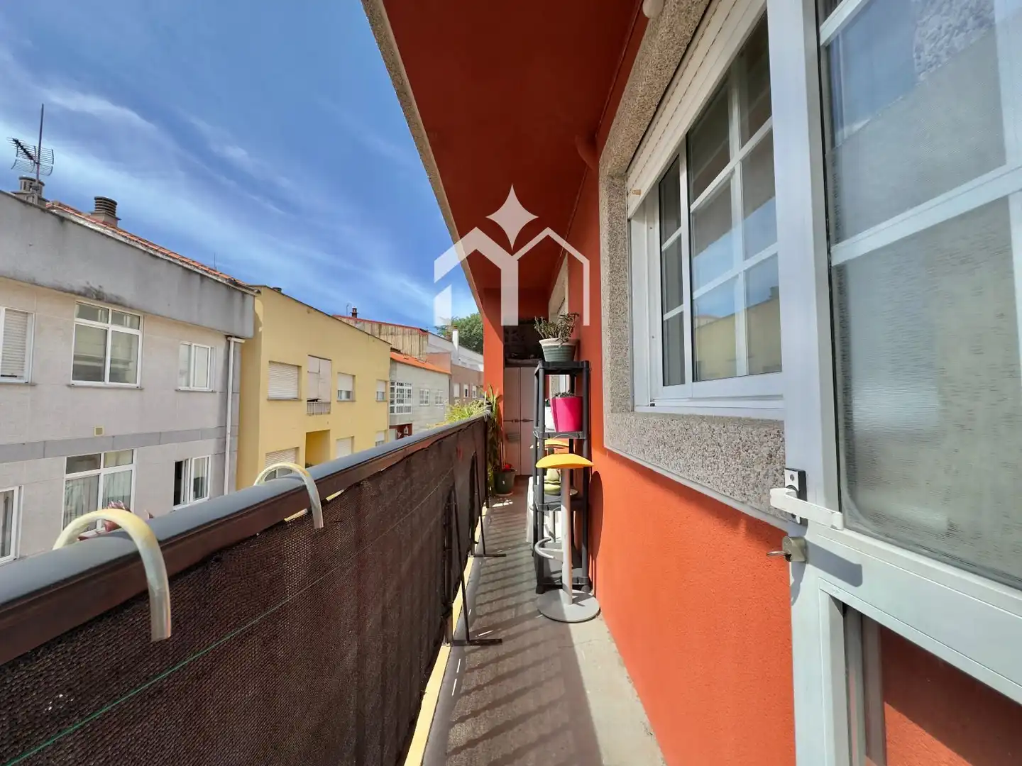 Terrassa de Apartament en venda en Moaña amb Calefacció, Parquet i Terrassa