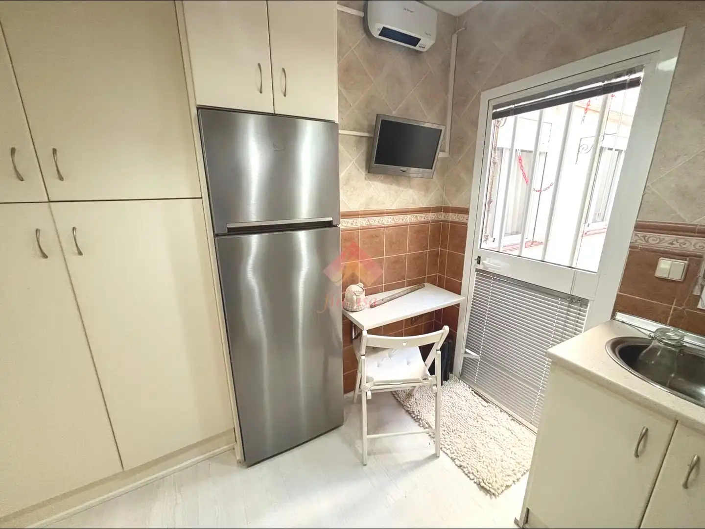 Kitchen of Ground floor for sale in Ronda  with Air Conditioner, Parquet flooring and Furnished