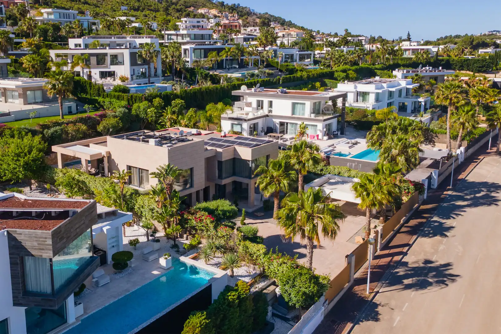 Vista exterior de Casa o xalet en venda en Jávea / Xàbia amb Aire condicionat, Jardí privat i Terrassa