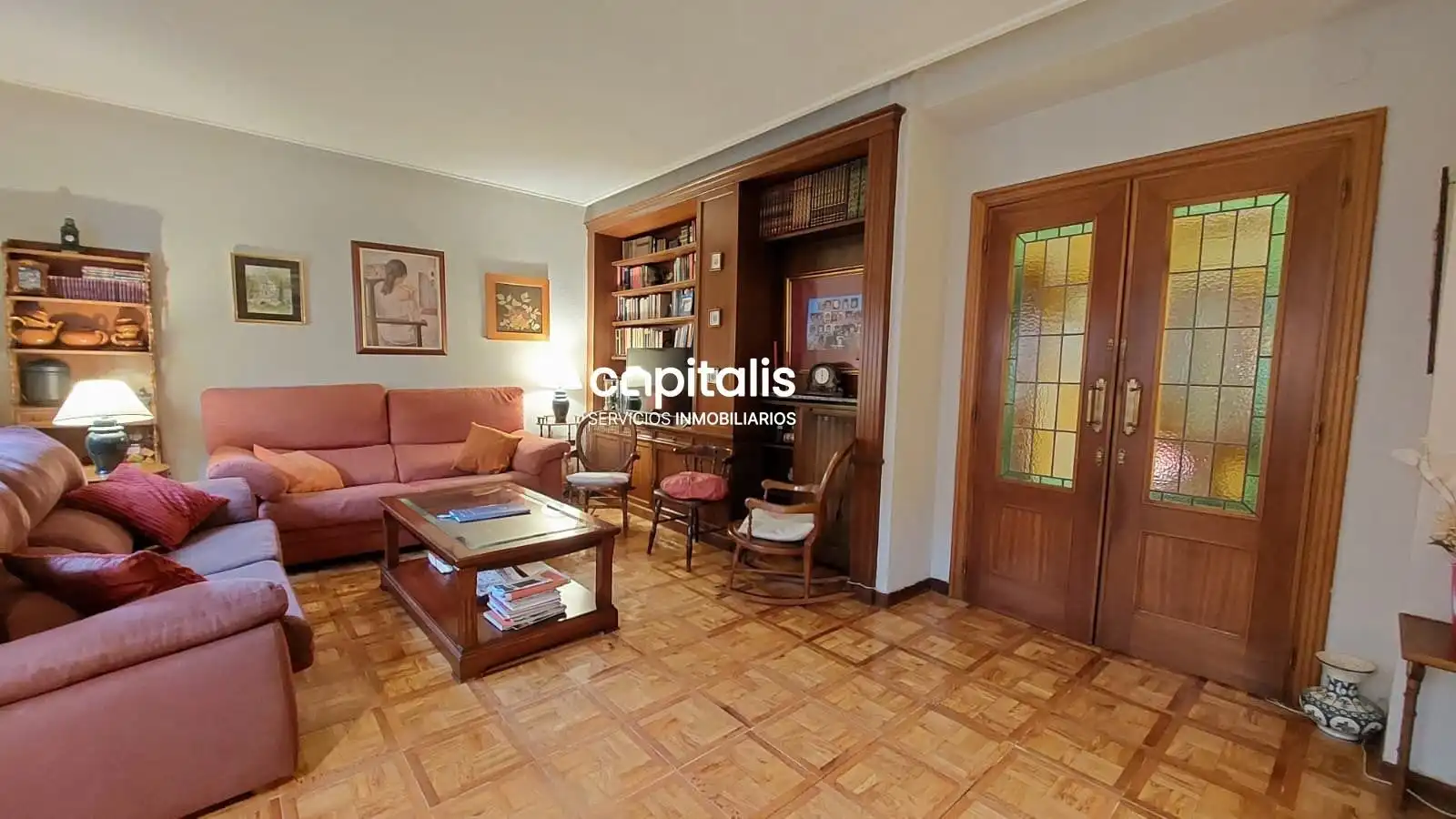 Wohnzimmer von Wohnung zum Verkauf in Madrid mit Klimaanlage, Heizung und Abstellraum