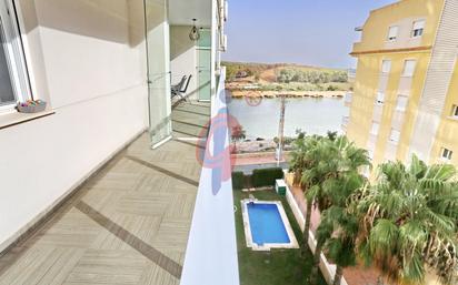 Balcony of Apartment for sale in Guardamar del Segura  with Air Conditioner and Terrace