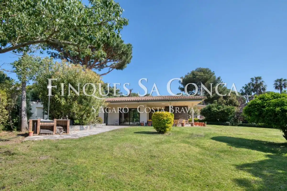 Jardín de Casa o chalet en venta en Castell d'Aro, Platja d'Aro i s'Agaró con Aire acondicionado, Calefacción y Piscina
