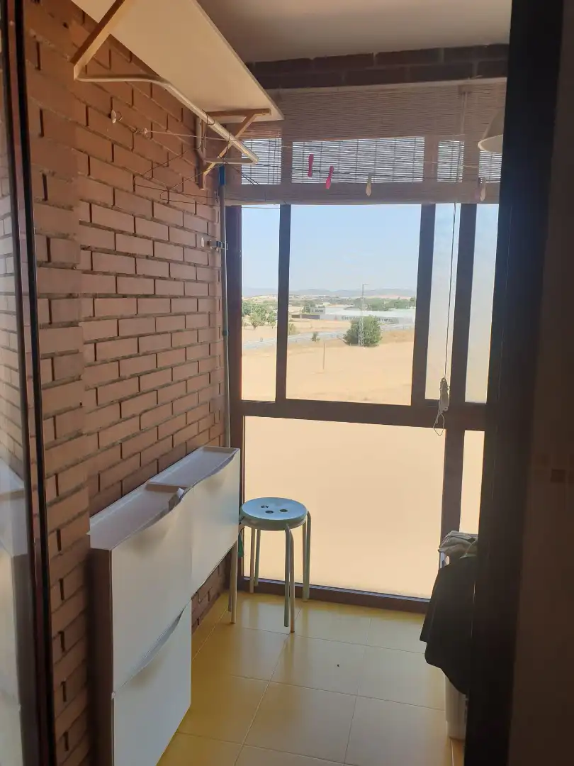 Terraza de Piso de alquiler en Ciudad Real con Amueblado