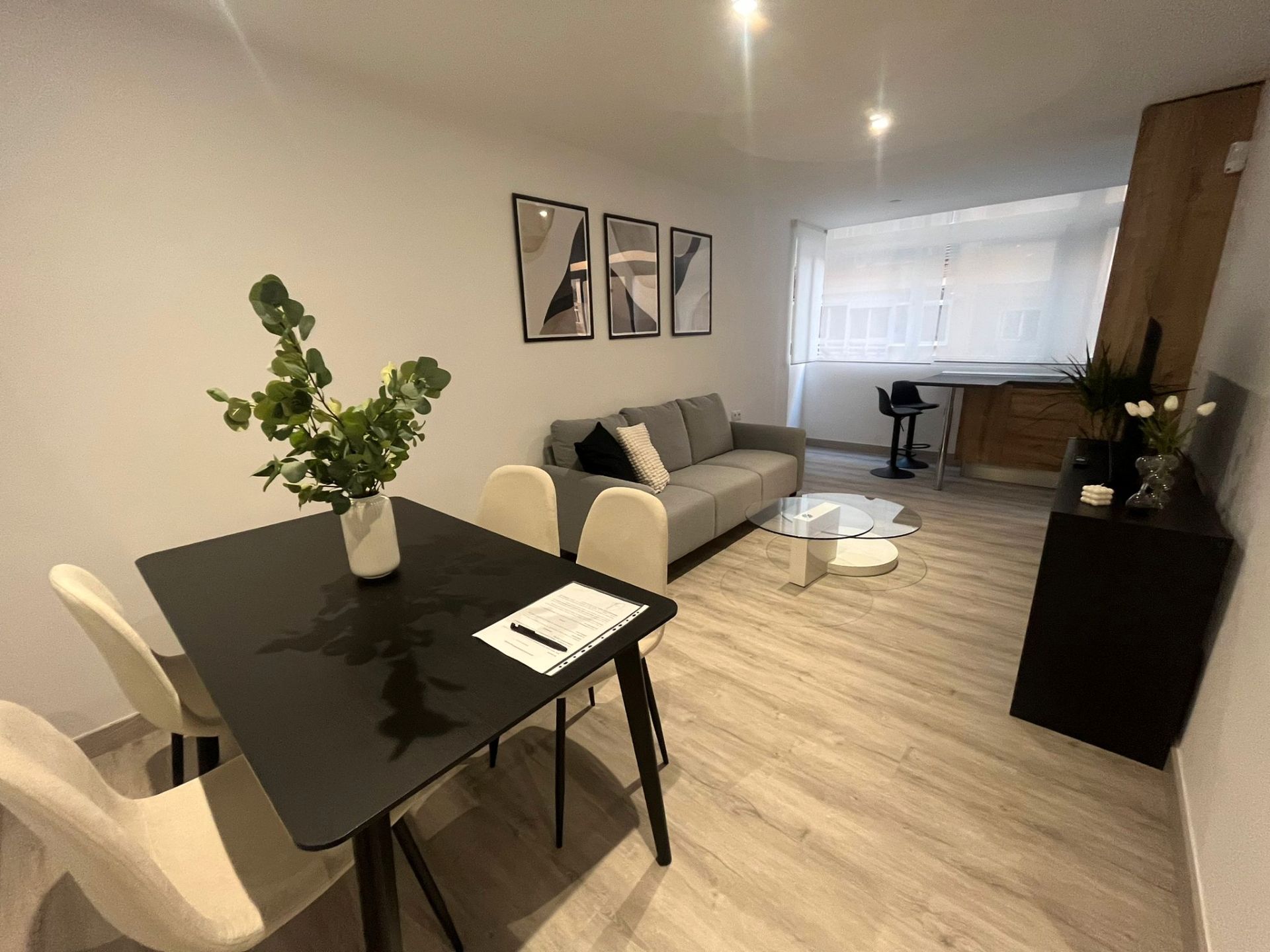 Sala de estar de Piso en venta en Málaga Capital con Horno, Lavadora y Microondas