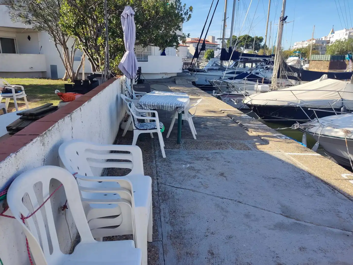 Terraza de Piso en venta en Roses con Jardín privado, Terraza y Amueblado