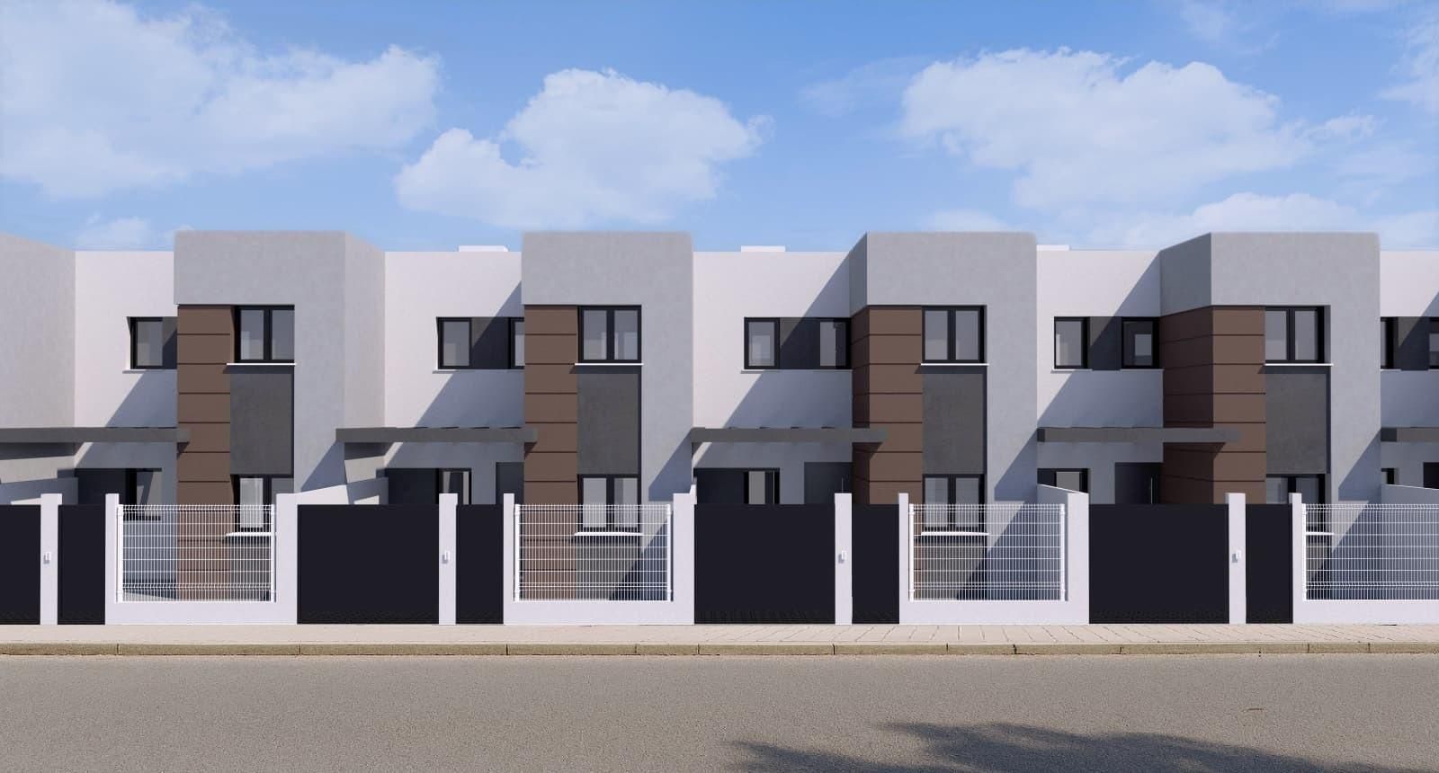 Vista exterior de Casa adosada en venda en Jun