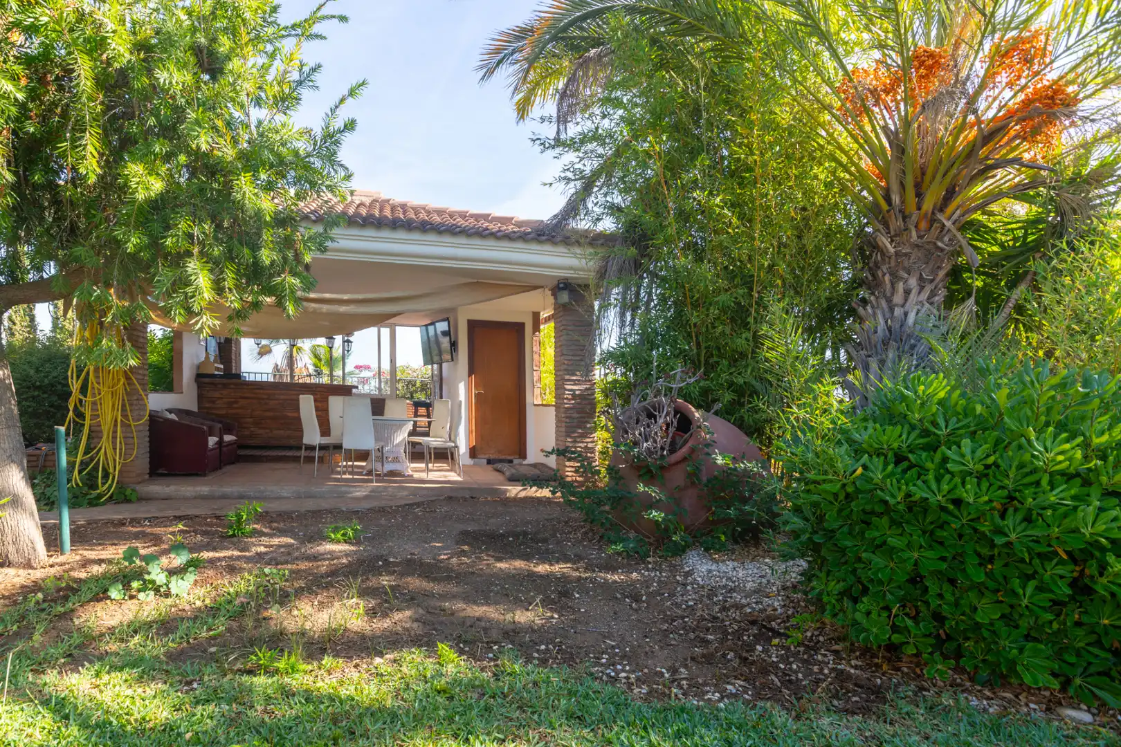 Jardín de Casa o chalet en venta en Alhaurín de la Torre con Aire acondicionado, Calefacción y Jardín privado
