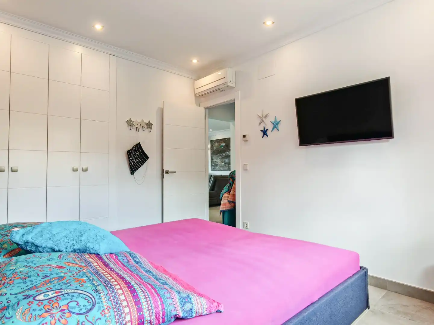 Bedroom of Houses for sale in Dénia  with Air Conditioner, Heating and Private garden