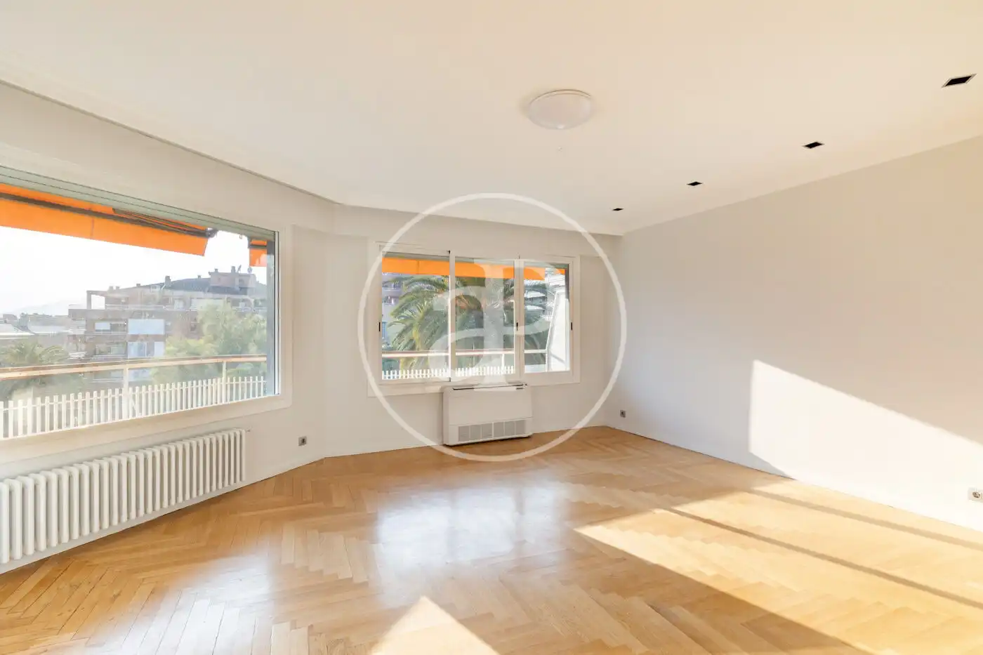 Living room of Flat for rent in Barcelona  with Air Conditioner, Heating and Terrace